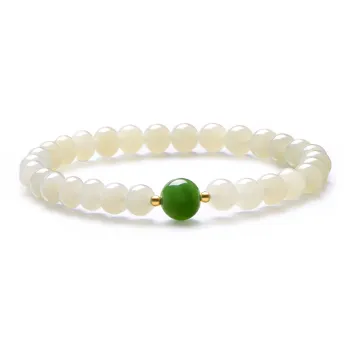 MARY WINDSOR Hetian Jade Bracelets White Jade Women's
