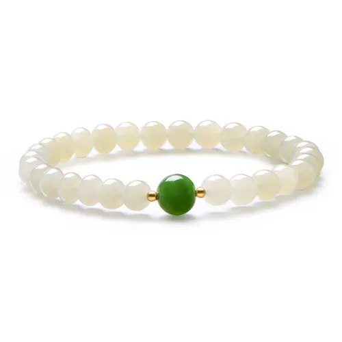 MARY WINDSOR Hetian Jade Bracelets White Jade Women's