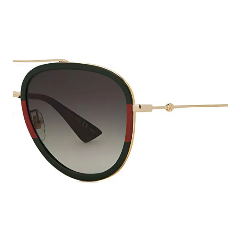 GUCCI Acetate Aviator Sunglasses Men's Green-2