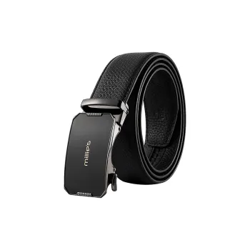 MILLIE'S Top Grain Cow Leather Cow Leather Leather Belts Men's Width  3.5cm