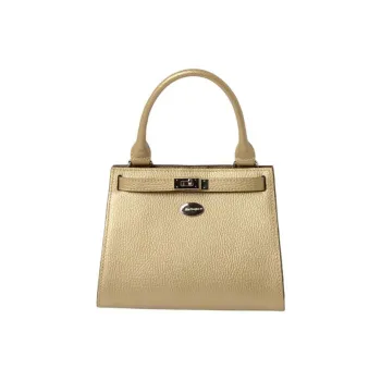 MAC DOUGLAS Grain Buffalo Leather Handbag Mini Women's Sand
