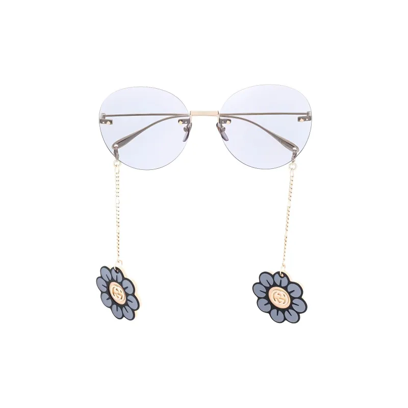 GUCCI Round Frame Sunglasses-1
