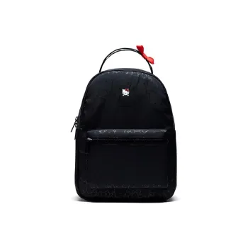 Herschel Hello Kitty Collaboration Polyester Backpack Medium Size Unisex Black