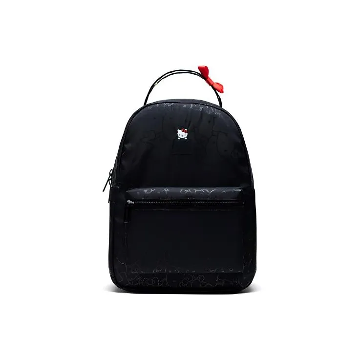 Herschel Hello Kitty Collaboration Polyester Backpack Medium Size Unisex Black-0