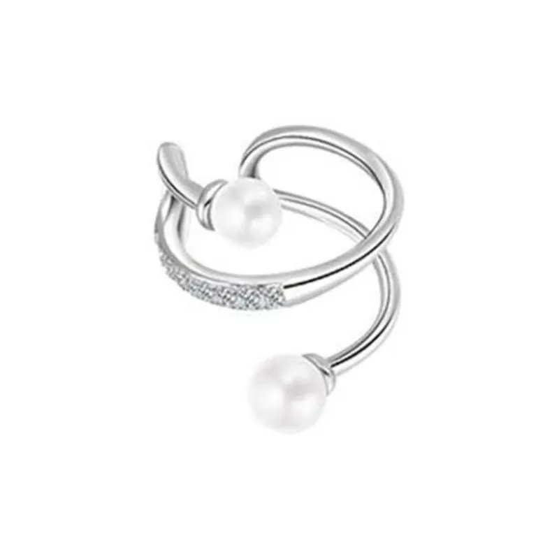 AEMC S925 Silver Clip On Earrings Unisex-0