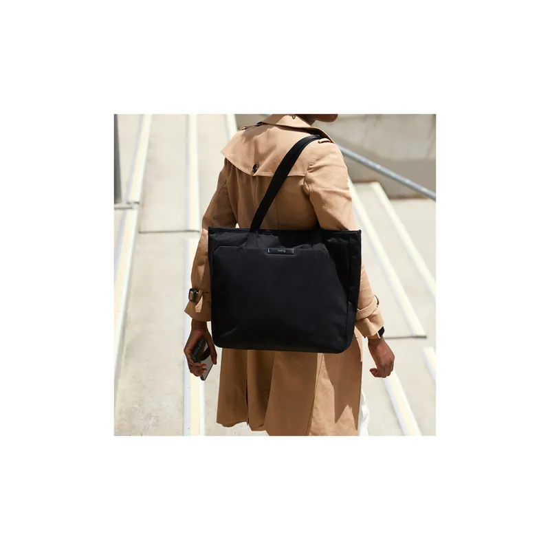 BELLROY Polyester Tote Bag, Shopping Bag, Shoulder Bag, Handbag Medium Size Men's Melbourne Black-3