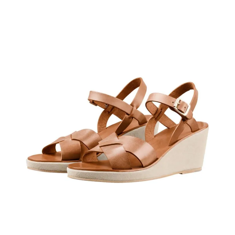 A.P.C Judith Strap Sandals 7cm Women's Brown-4