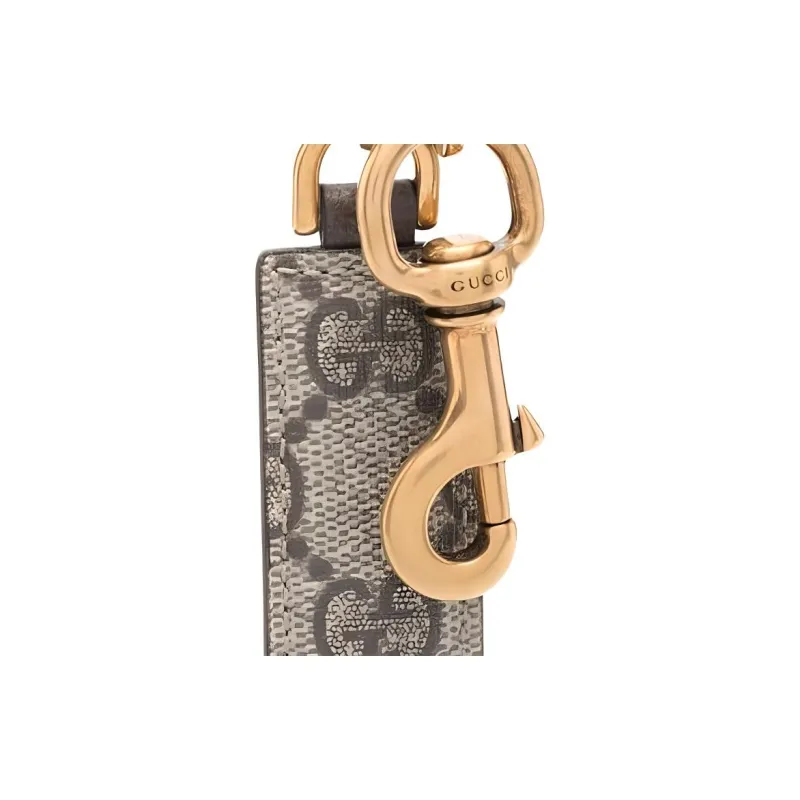 GUCCI Ophidia Leather Keychain-2