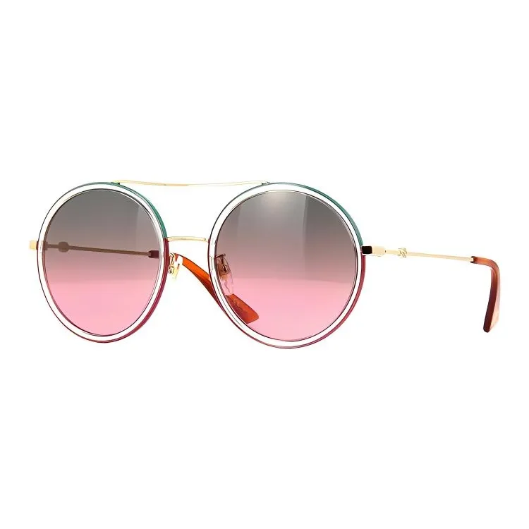 GUCCI Sunglasses Unisex Gradient Gray Pink-0