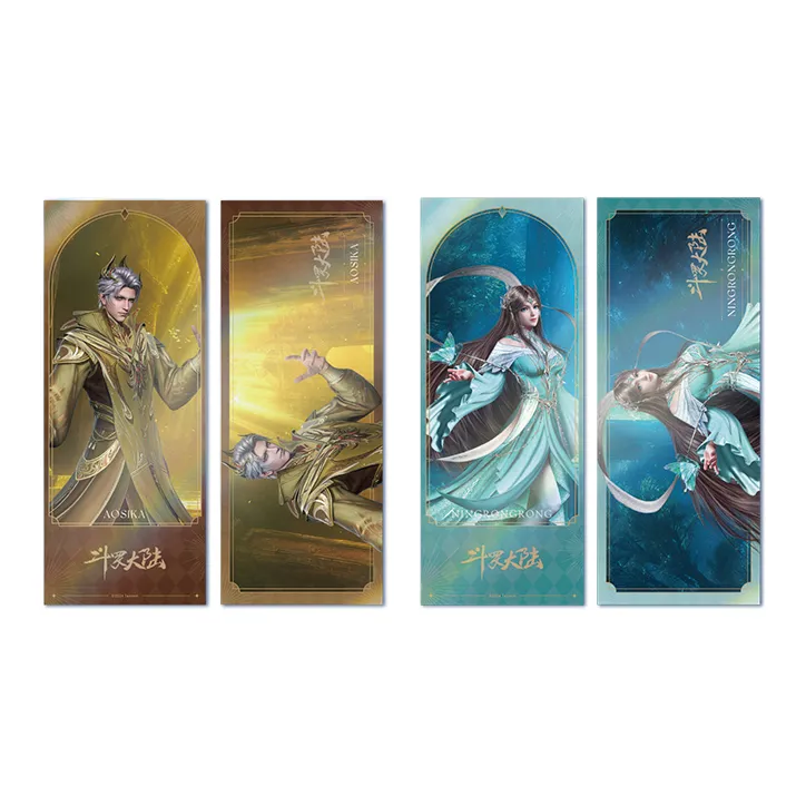 TENGXUNSHIPINCAOCHANGDI Douluo Continent Characters Deity Collection Tang San Xiaowu Laser Ticket Standee Badges-13