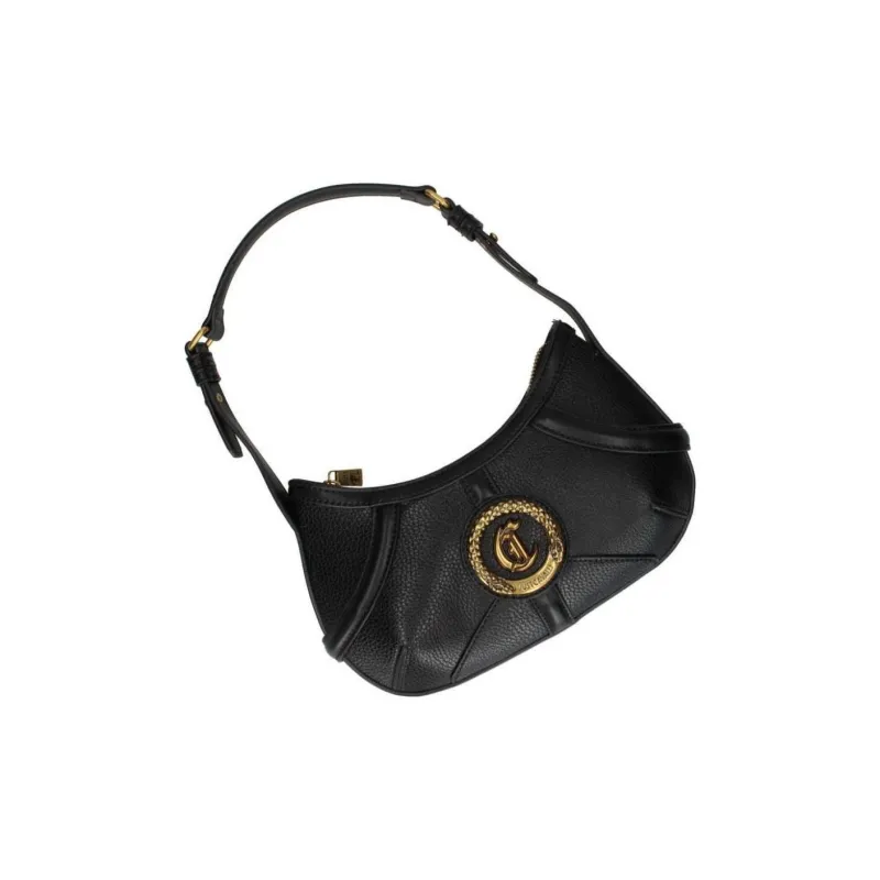 Just Cavalli Polyester Shoulder Bag Handbag Shoulder Bag Women's Black-1