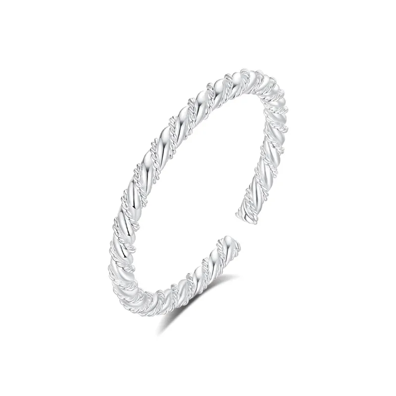 Otoshi S999 Bangles Women's Bestie/Couple Love Birthday Anniversary Confession Gift-0