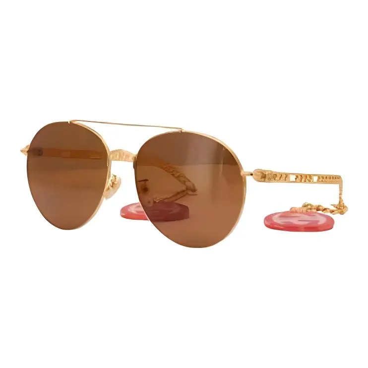 GUCCI Sunglasses Unisex Brown-0
