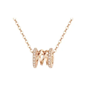 CHIEMOT S925 Silver Collarbone Chain Women's