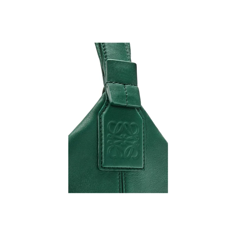 LOEWE Cubi Smooth Calf Leather Crossbody Bag Shoulder Bag Men's Green-3
