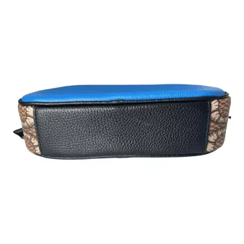 COACH Alie Leather Crossbody Bag, Shoulder Bag Women's Blue