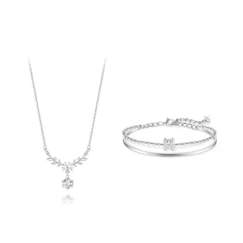 KUMET Sterling Silver Necklaces Women's Anniversary Birthday Gift