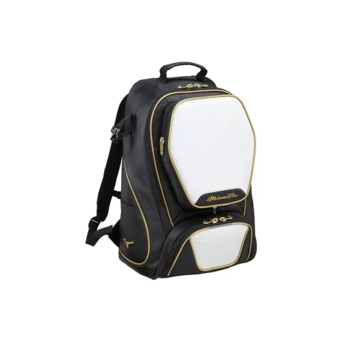 Mizuno PVC Backpack Unisex Black & White