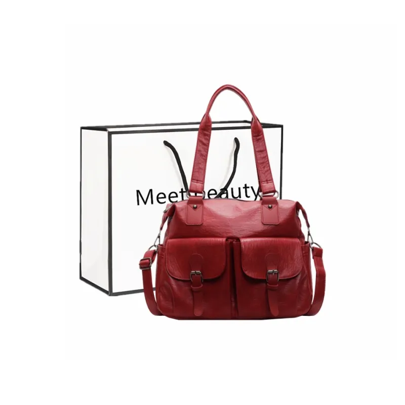 Fitchell PU Shoulder Bag Regular Women's Multicolor-14