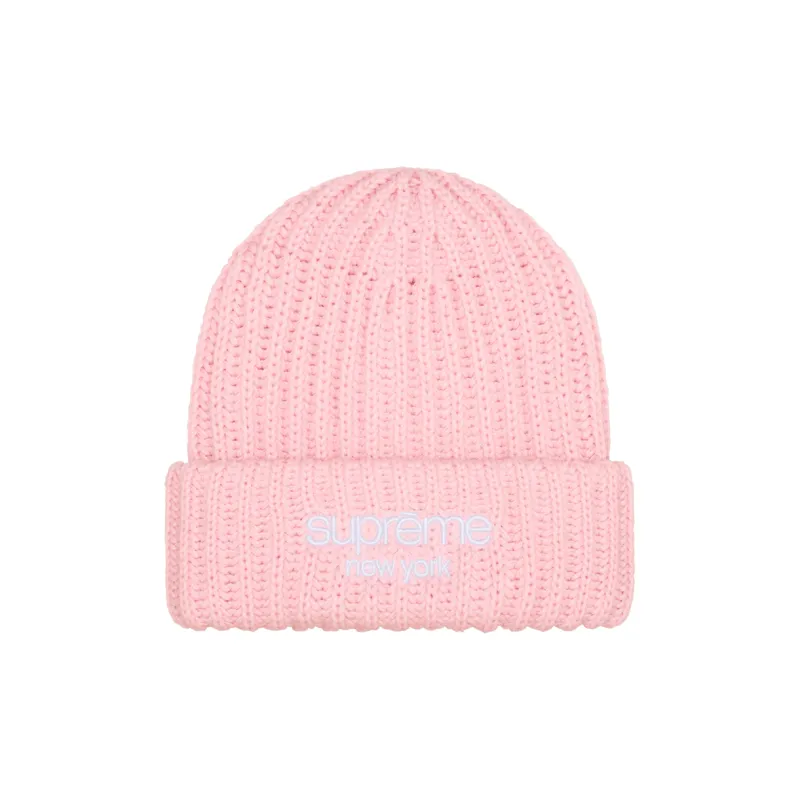 Supreme Classic Logo Chunky Ribbed Beanie-6