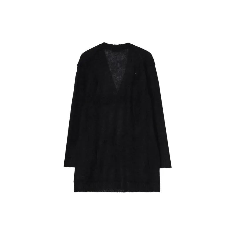 Yohji Yamamoto V-Neck Knitted Cardigan-1