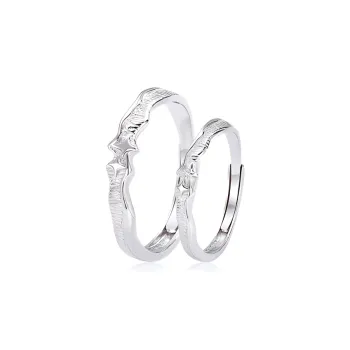JOYDINNY S999 Fine Silver Rings Unisex