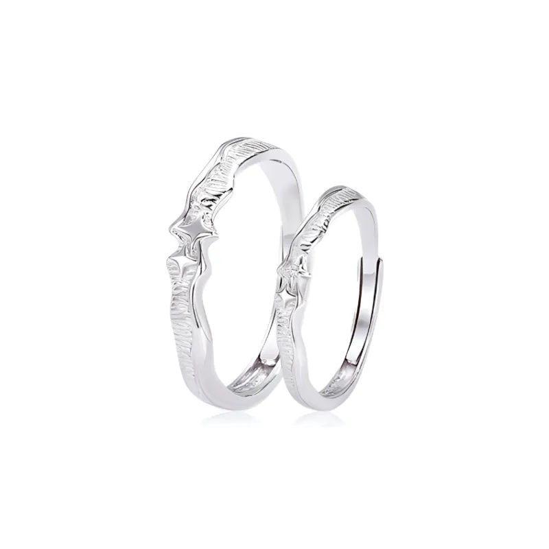 JOYDINNY S999 Fine Silver Rings Unisex-0
