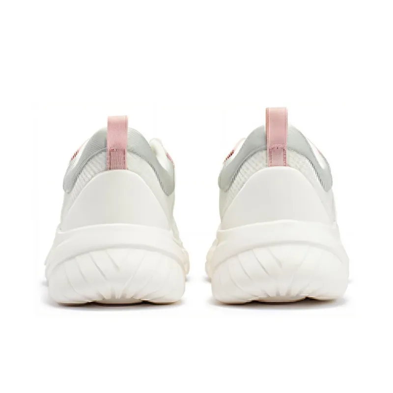361° SOFTSTEP 1.0 Slip Resistant Waterproof Low Top Running Shoes Women's White Pink-2