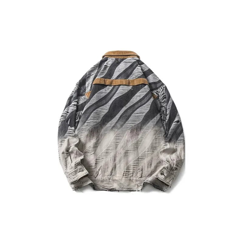 M MAICCO Denim Jacket Unisex Black-22