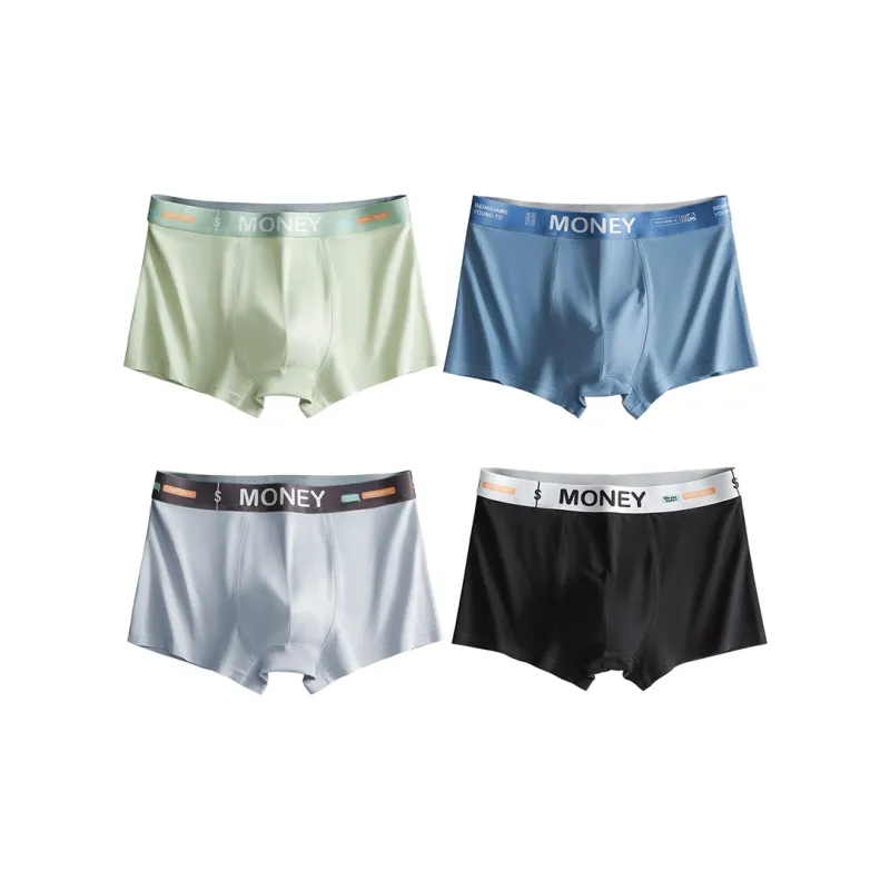 MIIOW Underpants Men's Combo Set-4