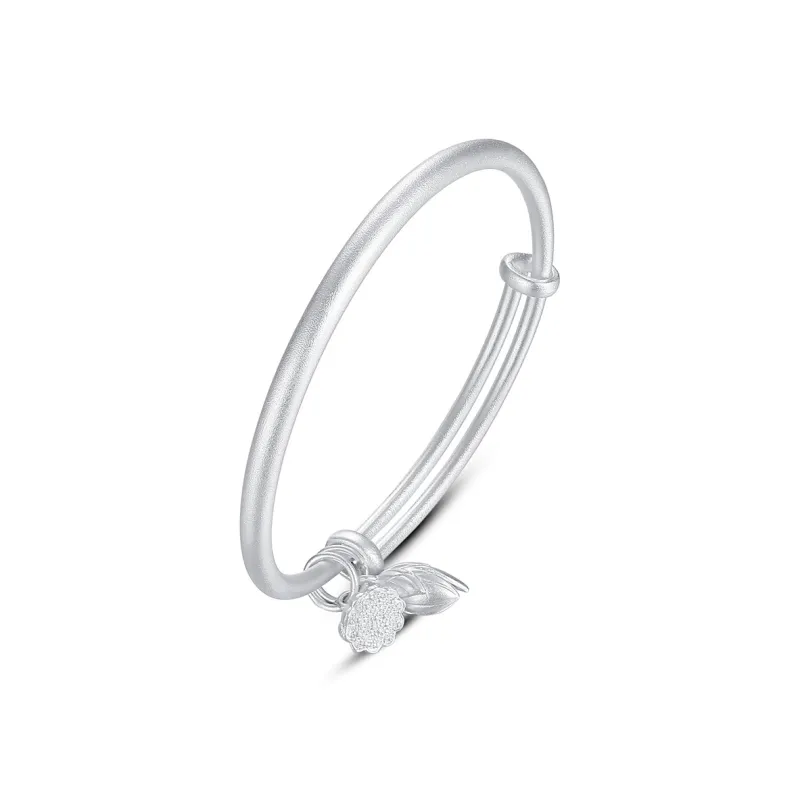 Otoshi S999 Fine Silver Bangles Women's-0