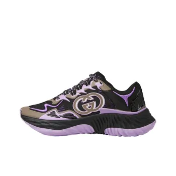 GUCCI Ripple Low Top Casual Shoes Men's Purple