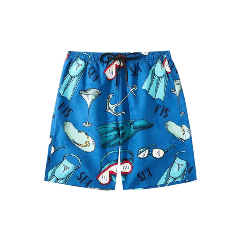 Youyou Swimming Sets Polyester Hot Spring, Seaside, Beach Men's-1