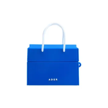 ADER ERROR Soft Silicone Texture AirPods Pro Protective Case Earphone Case Unisex Blue