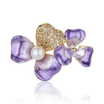 Mofei Freshwater Pearl Brooches Women's
