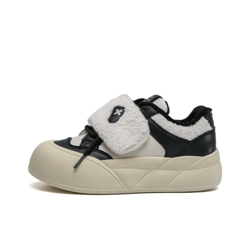 TUOPIN Anti-Slip Wear-Resistant Low-Top Skateboard Shoes Women's Pink-5