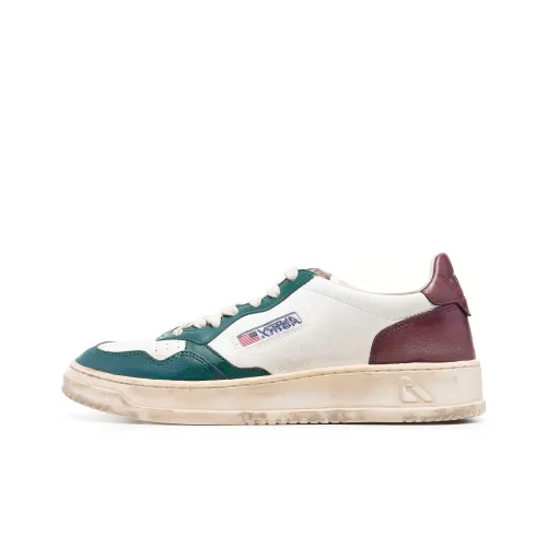 AUTRY Medalist Distressed-finish Sneakers
