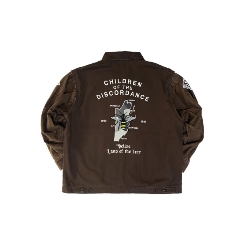 Dickies Children Of The Discordance Co-brand Jackets Unisex Brown-2