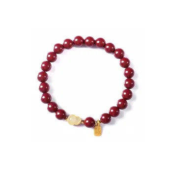 Strange Cinnabar Bracelets Women's