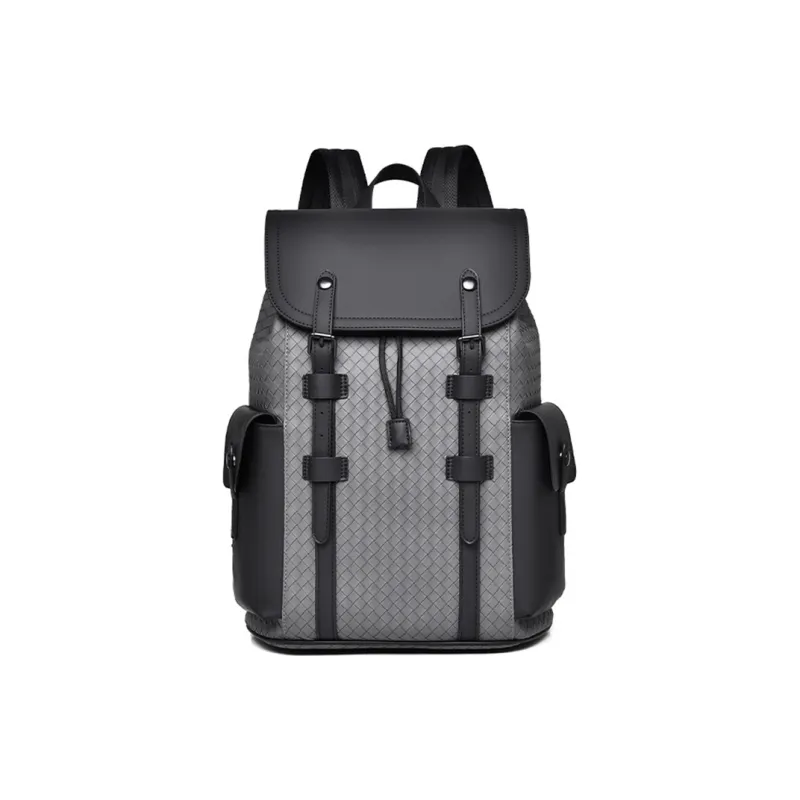 SURELAPTOP PVC Backpacks Backpack Large Size Unisex Black-10