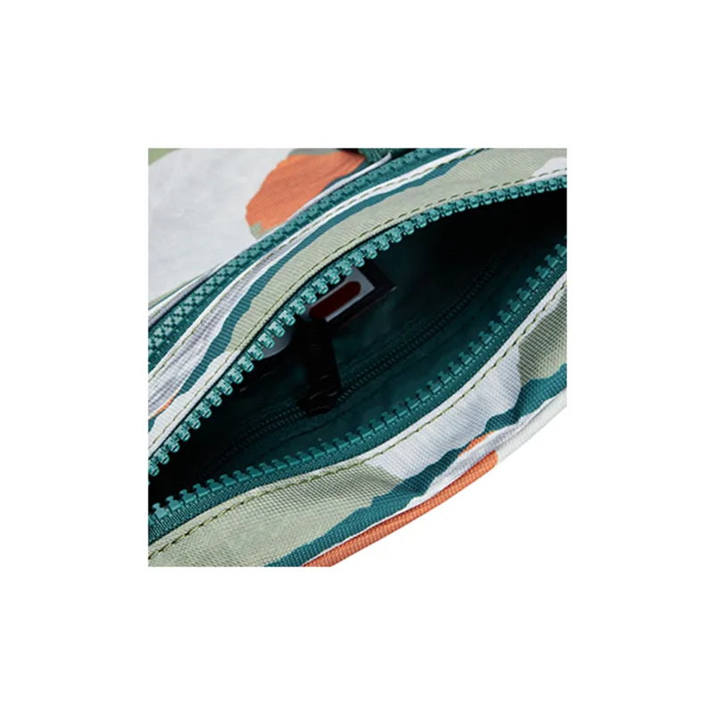 FILA FUSION Fabric Shoulder Bag, Crossbody Bag Unisex Emerald Forest Green-3