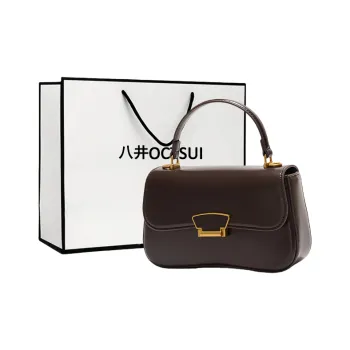 OCTSUI PVC Small Square Bag One Shoulder Handbag Crossbody Bag Regular Women's Coffee/Caramel/Black Red