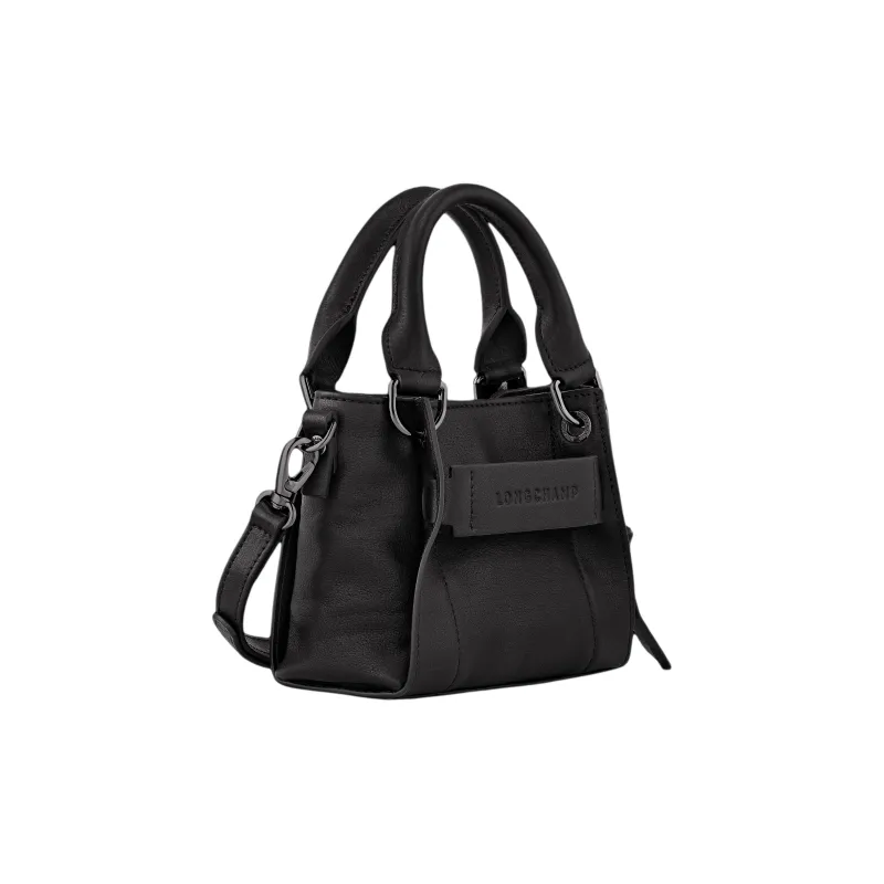 LONGCHAMP Xs 3D Leather Tote Bag-1