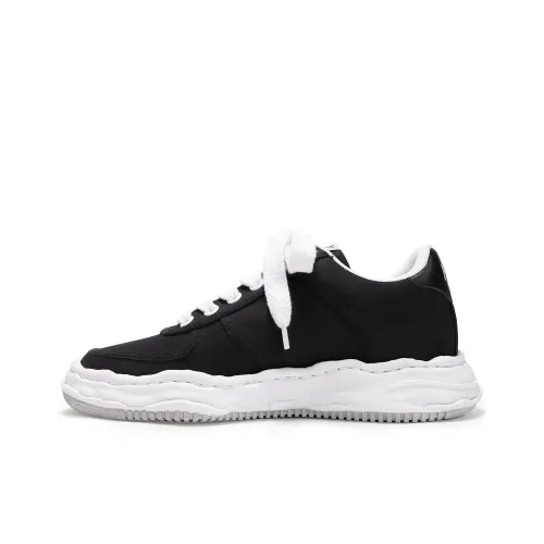 MIHARA YASUHIRO Wayne Low Top Stylish Skateboarding Shoes Unisex Black