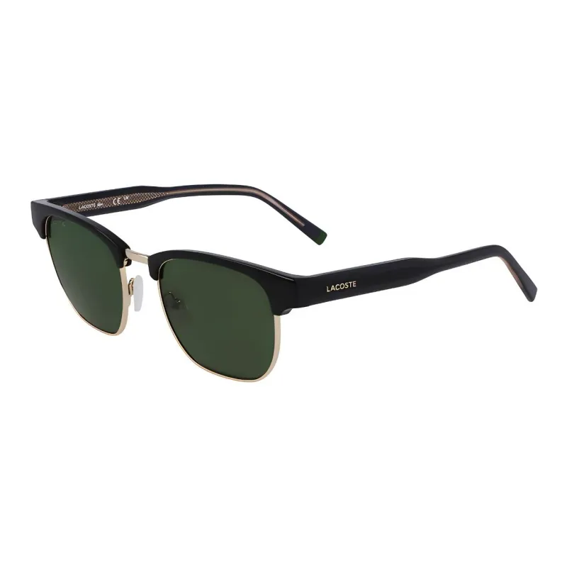 LACOSTE Injection Molded Rectangular Sunglasses Men's Black-0