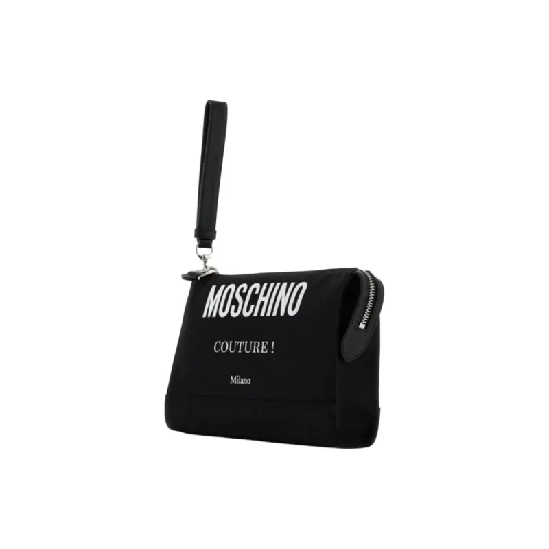 MOSCHINO Couture-print Clutch Bag-2