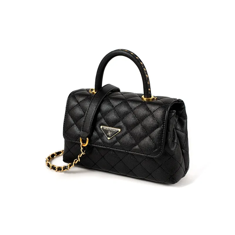 Vigno Synthetic Leather One Shoulder Handbags Regular Women's Black-14