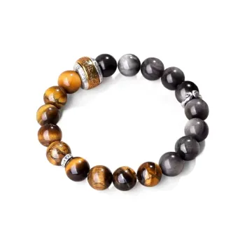 Jinghua Record Obsidian Bracelets Unisex