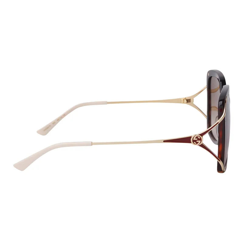 GUCCI Square Rectangle Sunglasses-3