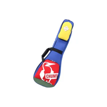 CHUMS Recycled Material Polyester Ukulele Storage Bag Unisex Blue Multicolor
